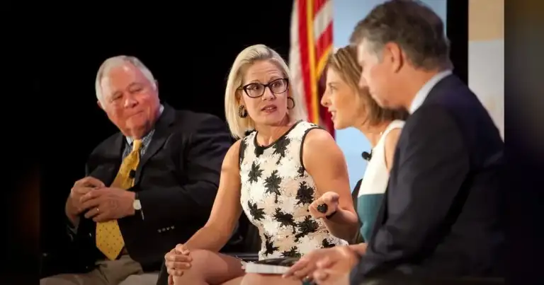 Sinema: "My vote was about ensuring stability