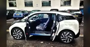 BMW driver's luxury car got towed after "peasants" rant.