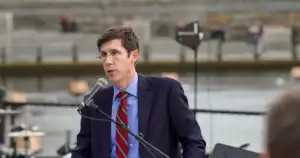 Providence Mayor Brett Smiley just buckled under pressure.
