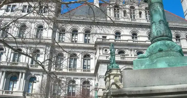 Albany, NY's $8 Billion Aid Betrays Upstate Taxpayers for NYC. 1 Albany, NY's $8 Billion Aid Betrays Upstate Taxpayers for NYC.