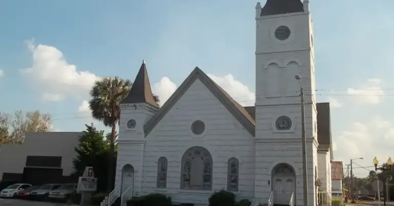 Wilmington's Historic Grace Church Burned. Arson Eyed. 2 Wilmington's Historic Grace Church Burned. Arson Eyed.